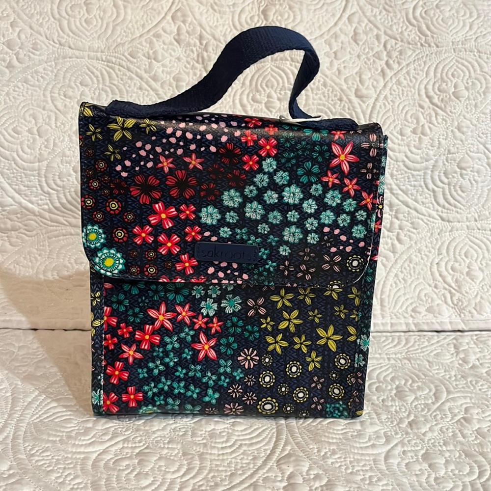 Sakroots insulated flip lunch tote, NWT